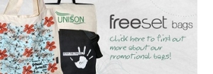 Freeset Bags. Fair trade bags.